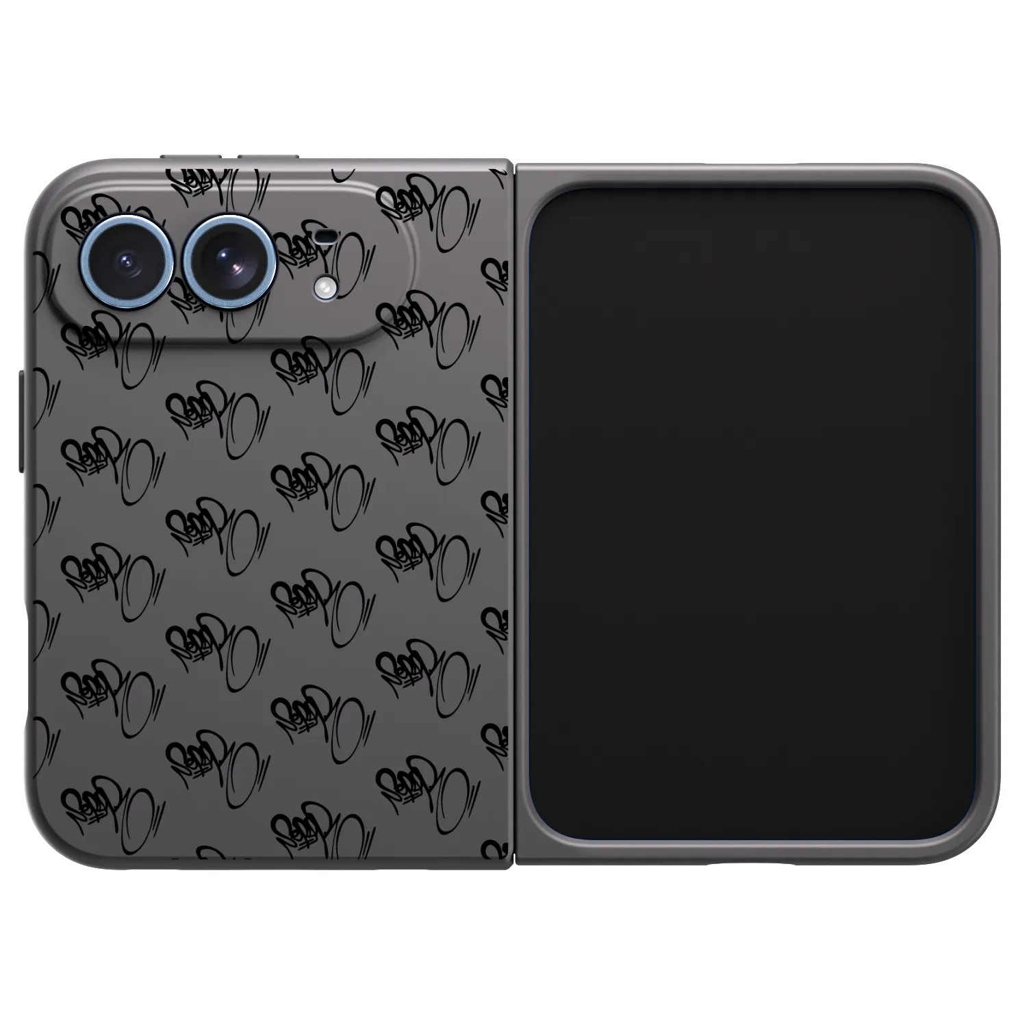 Picasee silikónový čierny obal pre Apple iPhone Ultra - Separ - Black On Black 1