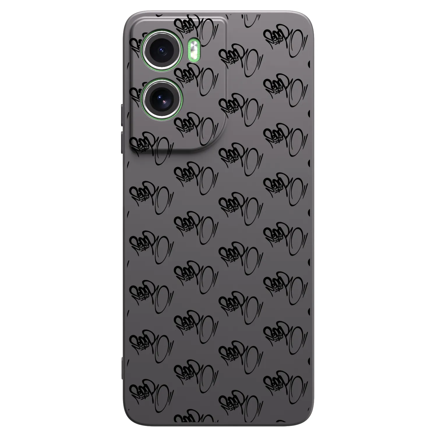 Picasee silikónový čierny obal pre Motorola Moto G06 - Separ - Black On Black 1
