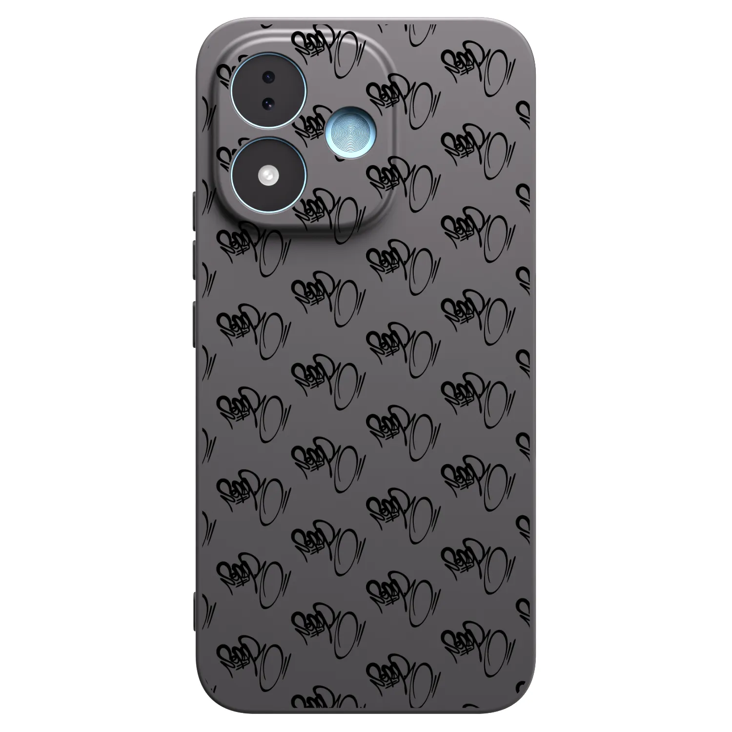 Picasee silikónový čierny obal pre Xiaomi Redmi Note 17 5G - Separ - Black On Black 1