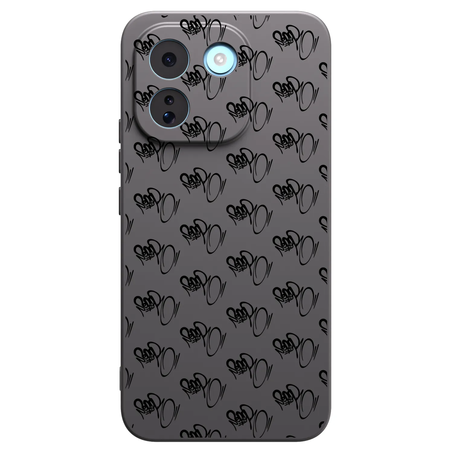 Picasee silikónový čierny obal pre Xiaomi Redmi Note 17 Pro MAX 5G - Separ - Black On Black 1
