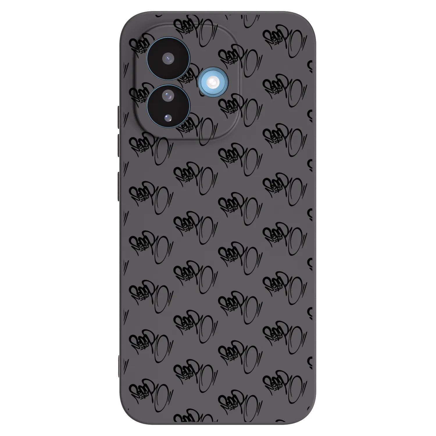 Picasee silikónový čierny obal pre Xiaomi Redmi Note 17 Pro 5G - Separ - Black On Black 1