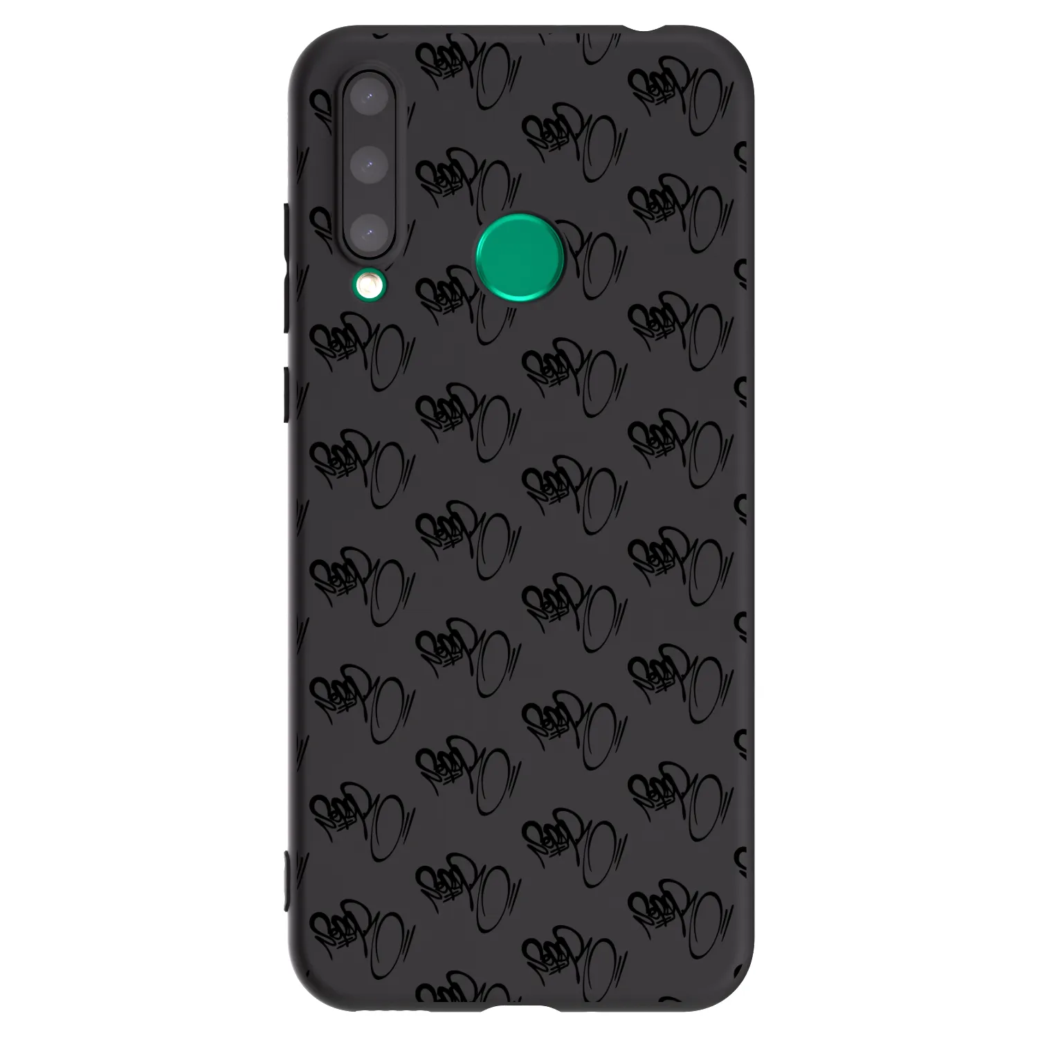 Picasee silikónový čierny obal pre Honor 20 Lite - Separ - Black On Black 1