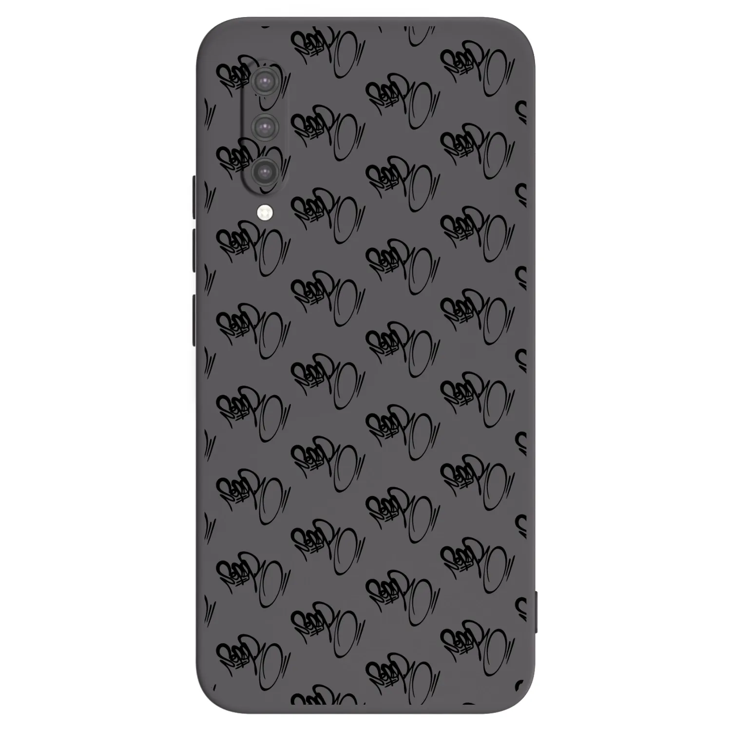 Silikónový čierny obal pre Xiaomi Mi 9 Lite - Separ - Black On Black 1