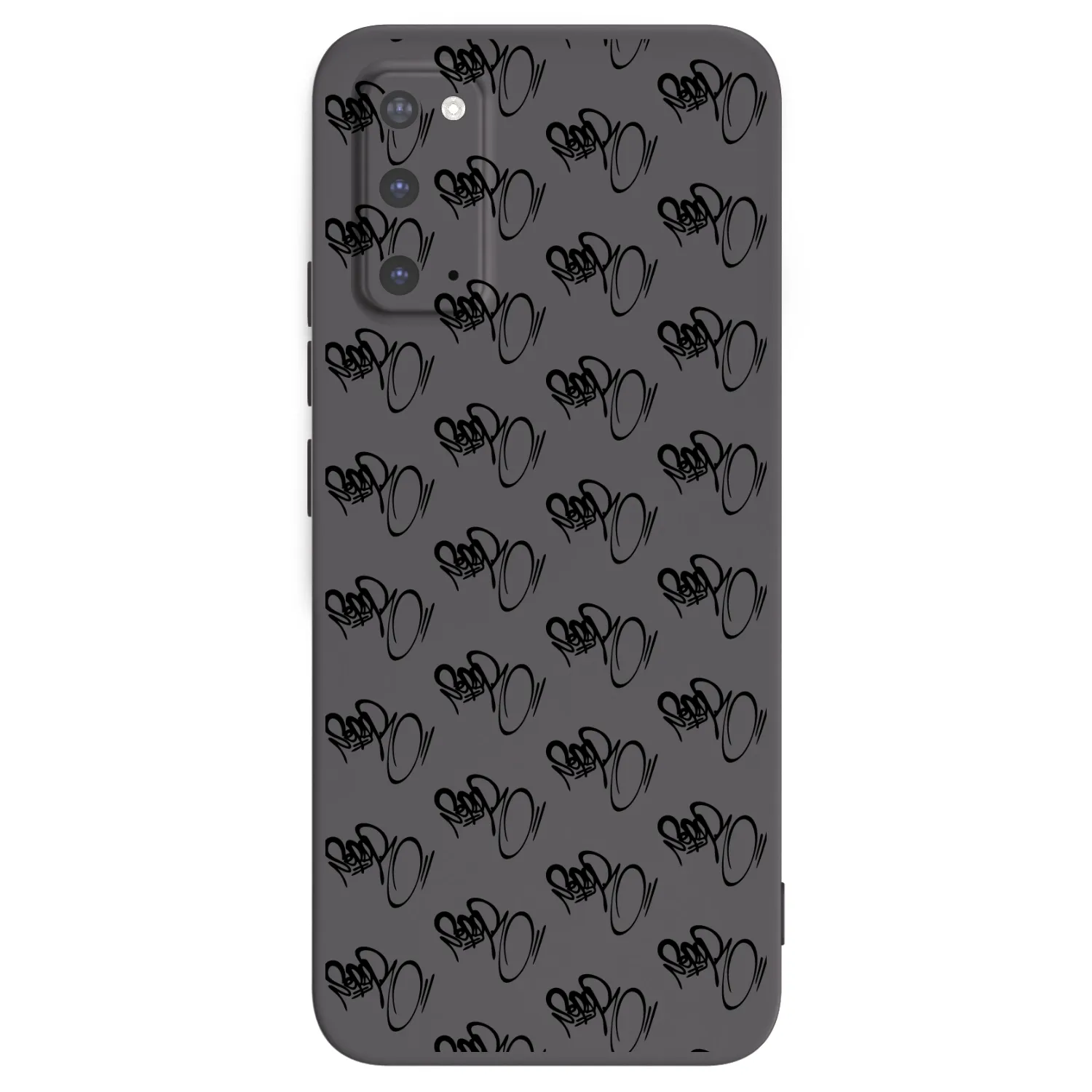 Picasee silikónový čierny obal pre Samsung Galaxy S20 G980F - Separ - Black On Black 1