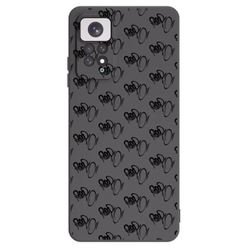 Obal pre Xiaomi Redmi Note 11 - Separ - Black On Black 1