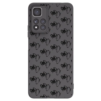 Obal pre Xiaomi Redmi Note 11 Pro+ 5G - Separ - Black On Black 1