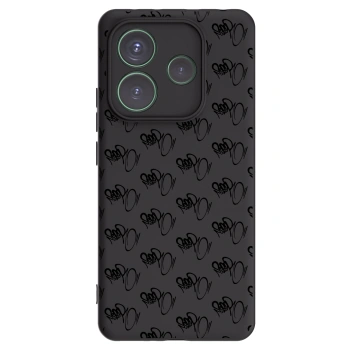 Obal pre Xiaomi Redmi Note 14 5G - Separ - Black On Black 1