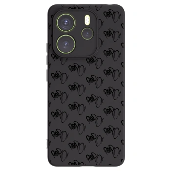 Obal pre Xiaomi Redmi Note 14 4G - Separ - Black On Black 1