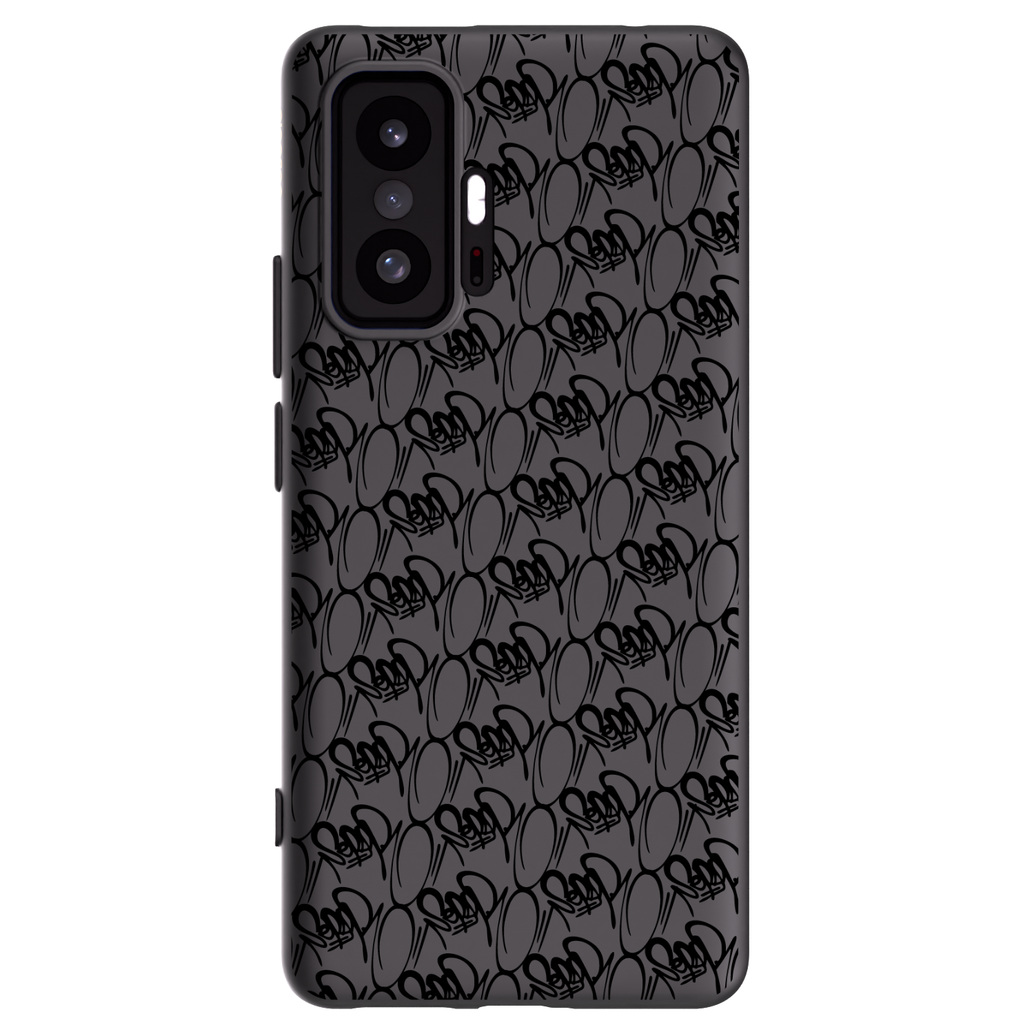 Picasee silikónový čierny obal pre Xiaomi 11T - Separ - Black On Black 2