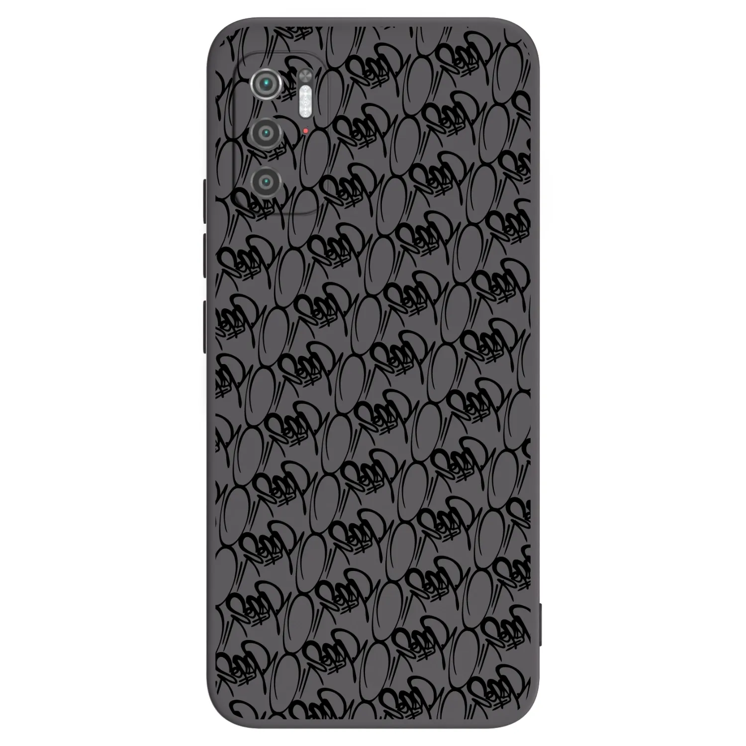 Picasee silikónový čierny obal pre Xiaomi Poco M3 Pro 5G - Separ - Black On Black 2