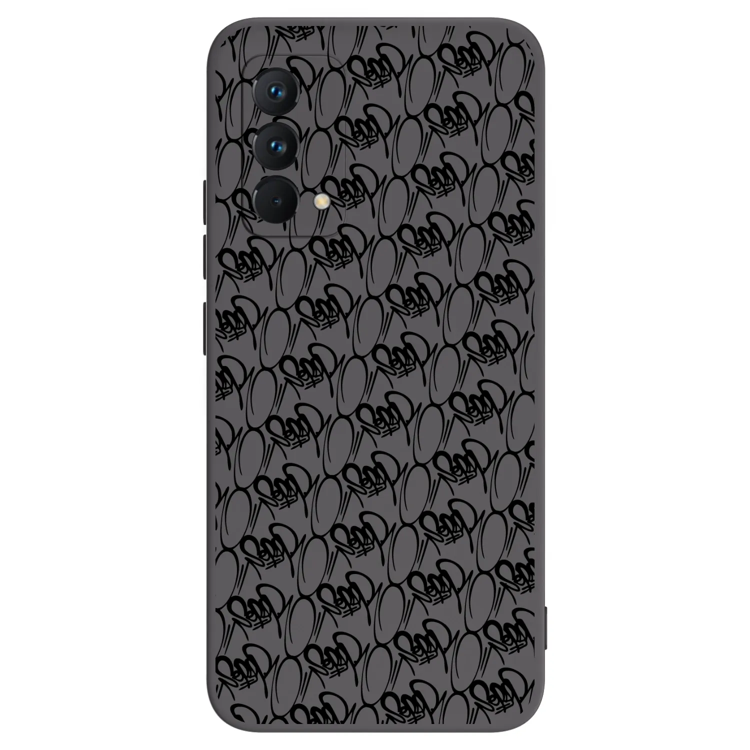 Picasee silikónový čierny obal pre Realme GT Master Edition 5G - Separ - Black On Black 2