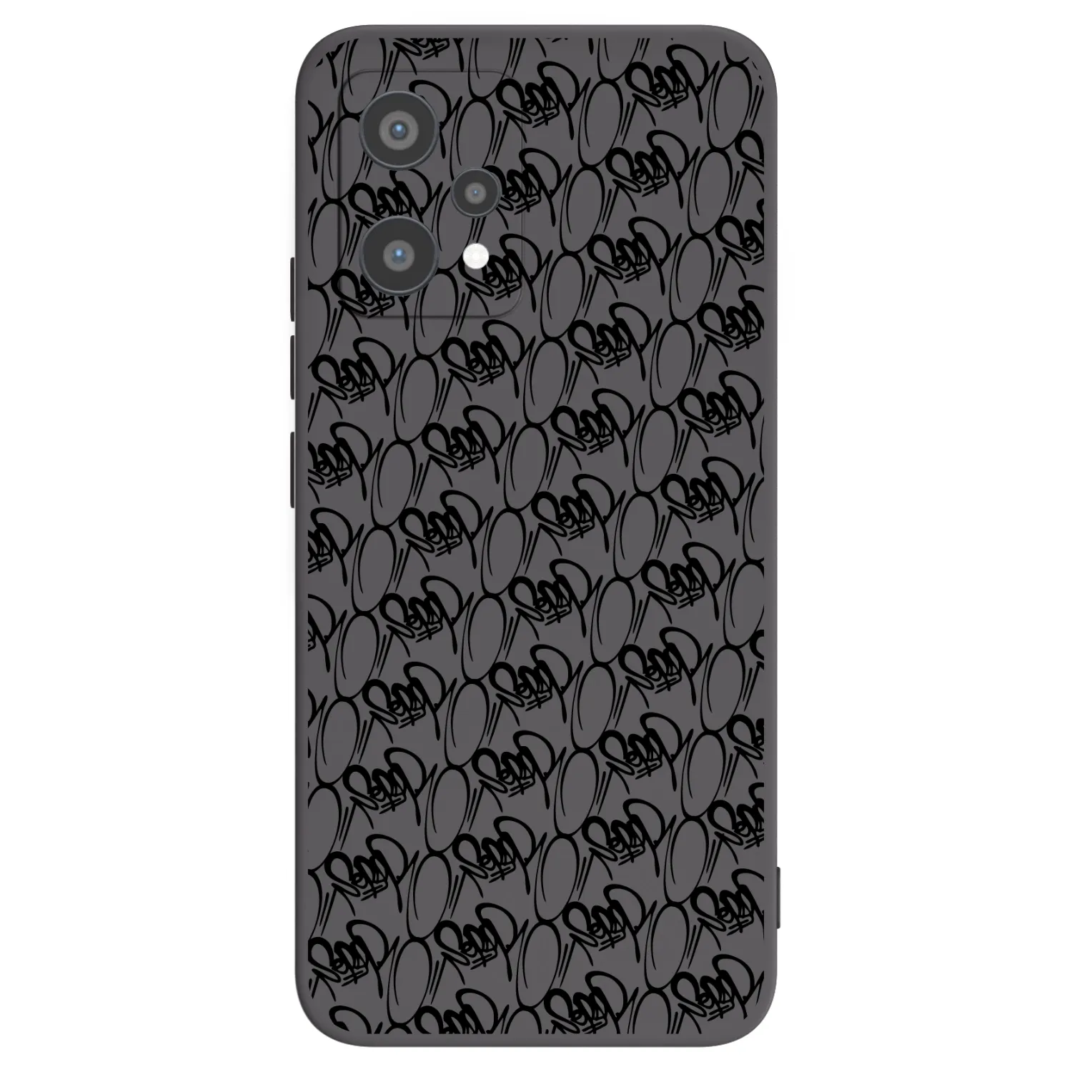 Picasee silikónový čierny obal pre Realme 9 Pro 5G - Separ - Black On Black 2