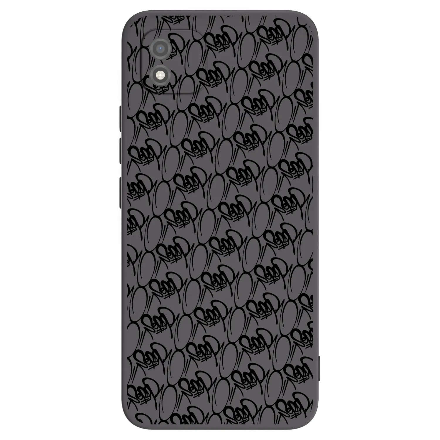 Picasee silikónový čierny obal pre Realme C11 (2021) - Separ - Black On Black 2