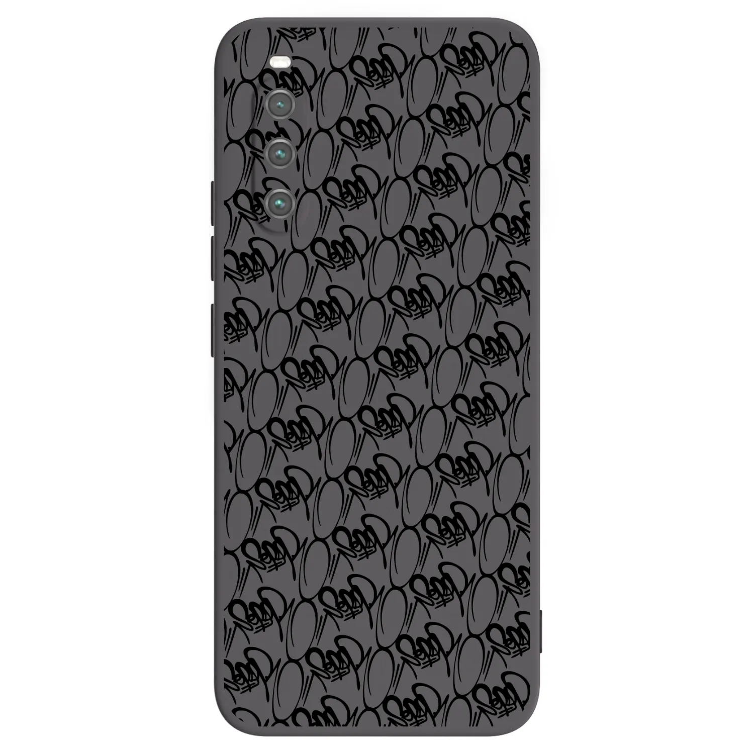 Picasee silikónový čierny obal pre Sony Xperia 10 IV 5G - Separ - Black On Black 2