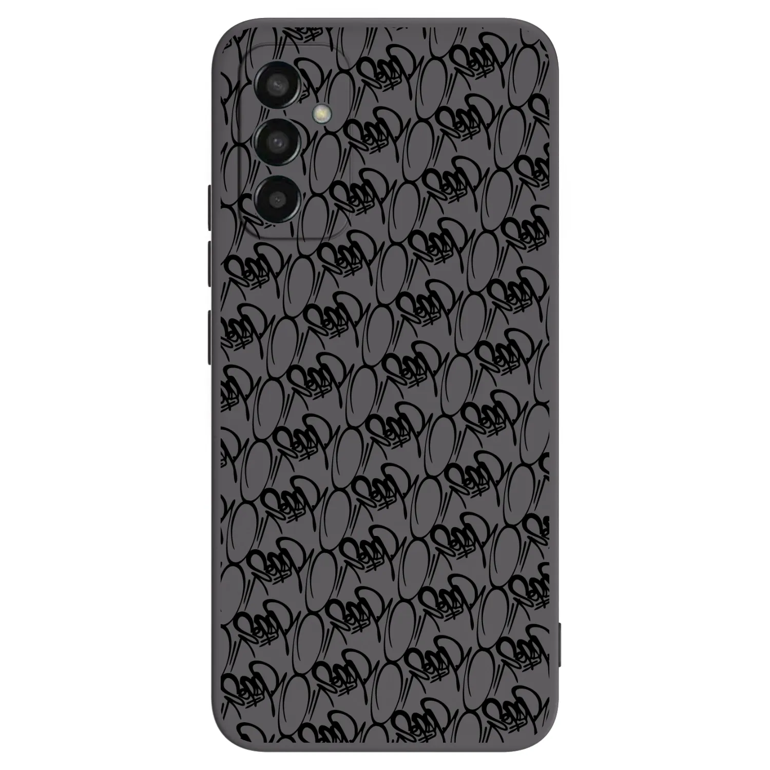 Picasee silikónový čierny obal pre Samsung Galaxy M13 M135F - Separ - Black On Black 2