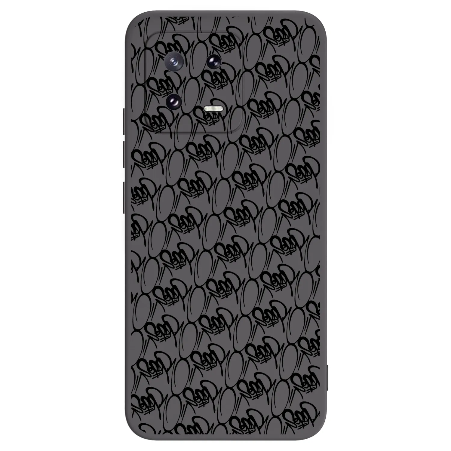 Picasee silikónový čierny obal pre Xiaomi 13 Pro - Separ - Black On Black 2