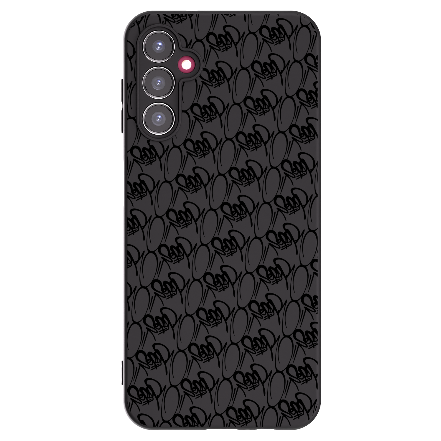 Picasee silikónový čierny obal pre Samsung Galaxy A14 4G A145R - Separ - Black On Black 2
