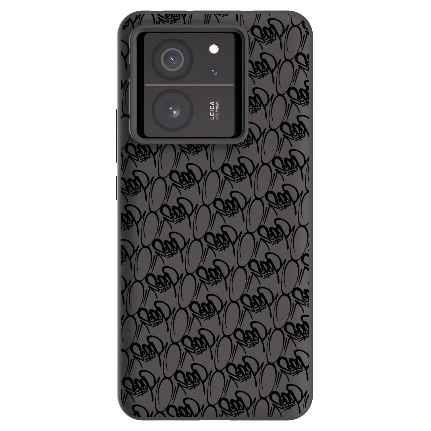 Picasee silikónový čierny obal pre Xiaomi 13T - Separ - Black On Black 2