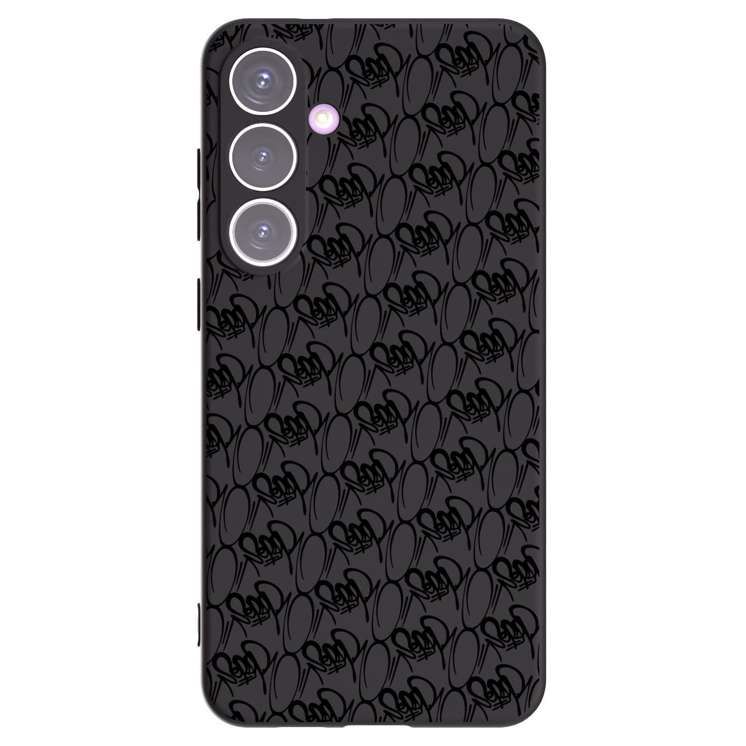 Picasee silikónový čierny obal pre Samsung Galaxy S24+ S926B 5G - Separ - Black On Black 2