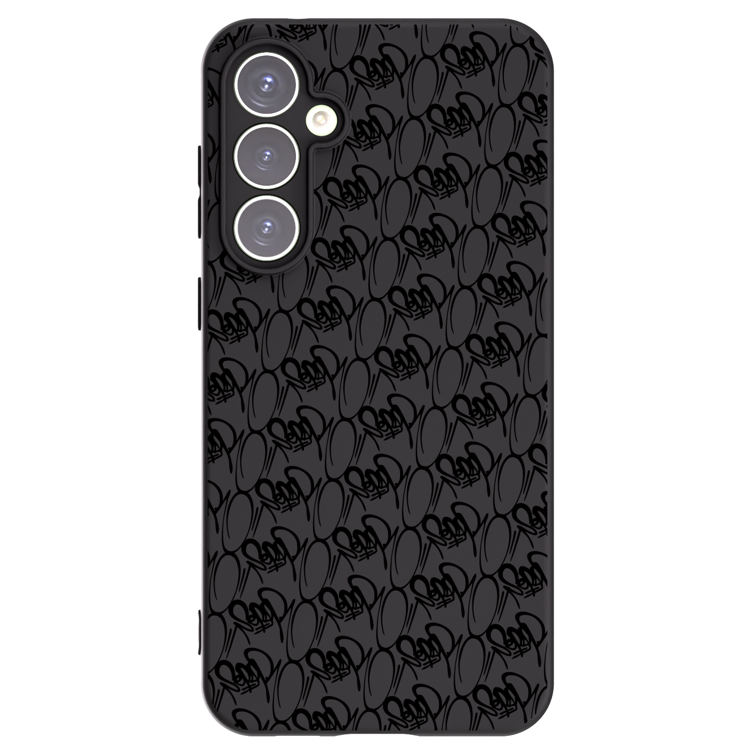 Picasee silikónový čierny obal pre Samsung Galaxy S23 FE S711B - Separ - Black On Black 2