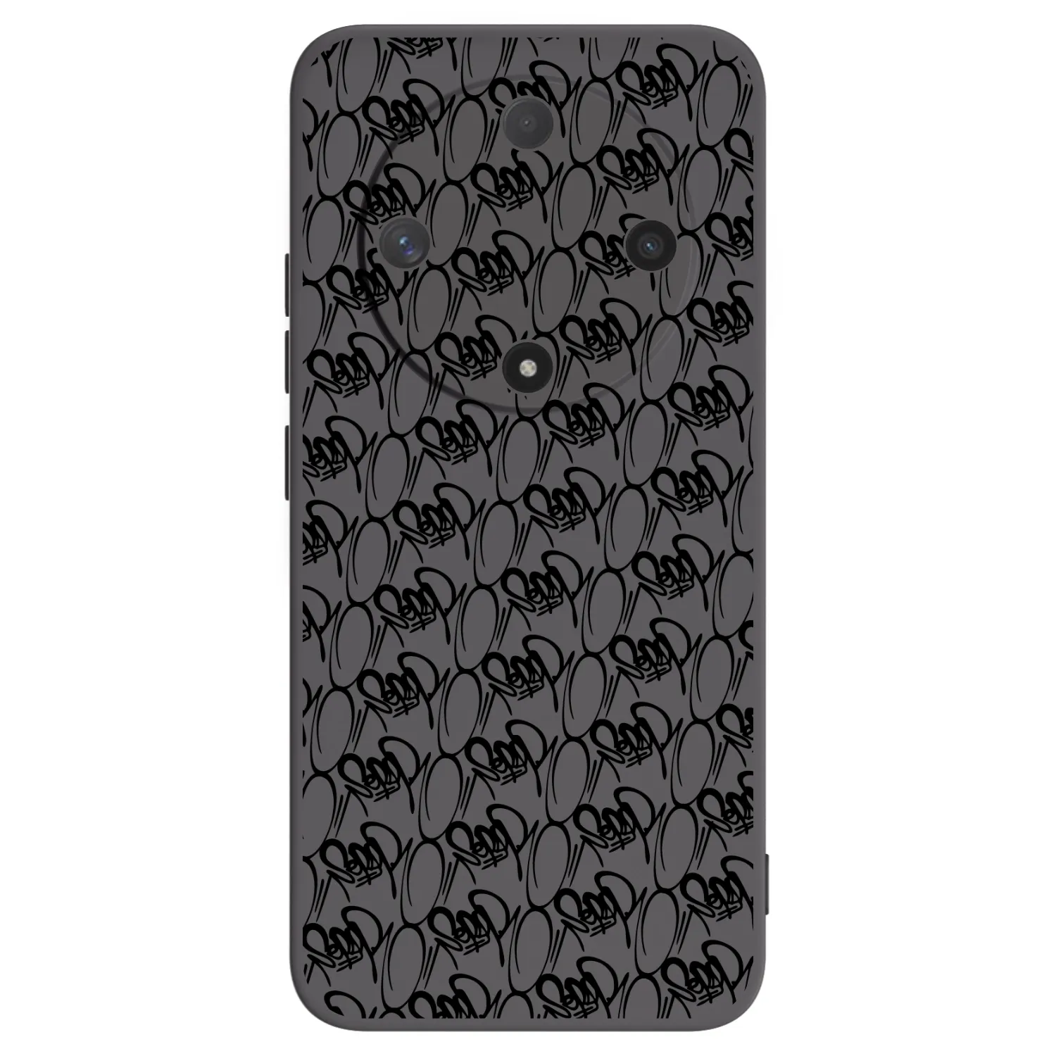 Picasee silikónový čierny obal pre Honor Magic6 Lite 5G - Separ - Black On Black 2
