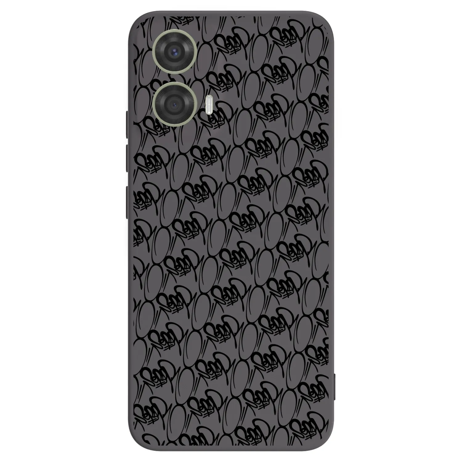Picasee silikónový čierny obal pre Motorola Moto G24 - Separ - Black On Black 2