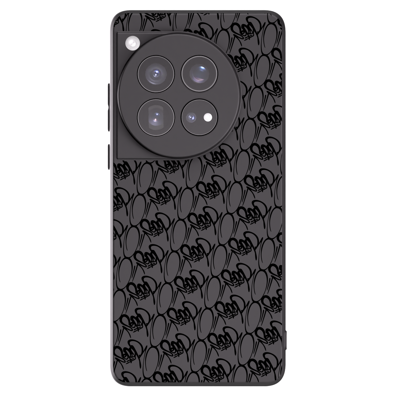 Picasee silikónový čierny obal pre OnePlus 12 5G - Separ - Black On Black 2