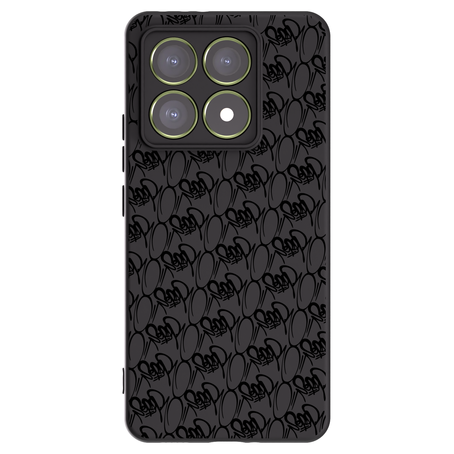 Picasee silikónový čierny obal pre Xiaomi 14T - Separ - Black On Black 2