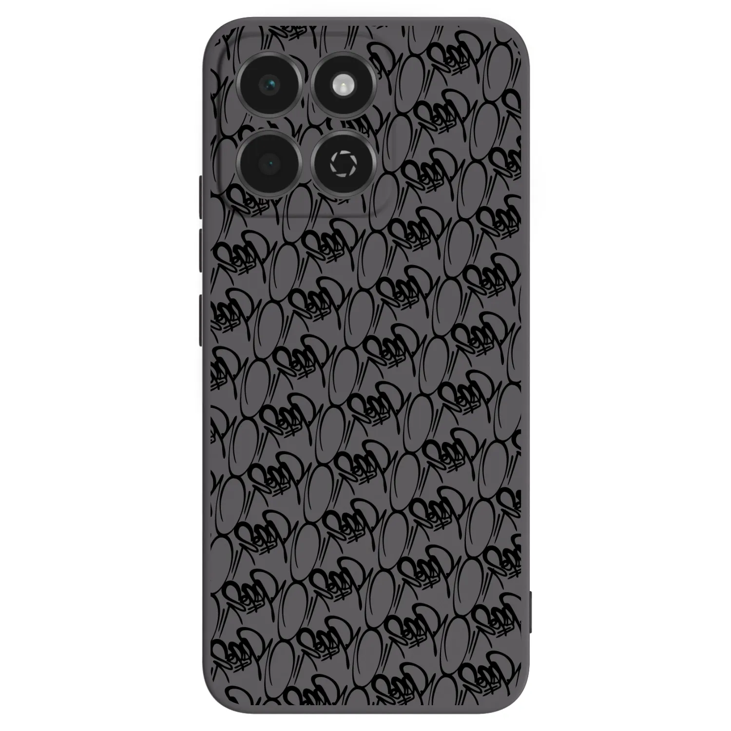Picasee silikónový čierny obal pre Honor 200 Smart 5G - Separ - Black On Black 2