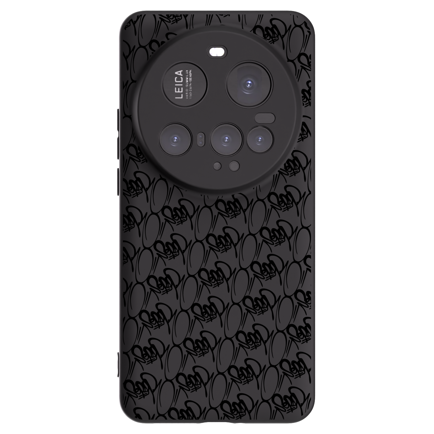 Picasee silikónový čierny obal pre Xiaomi 15 Ultra - Separ - Black On Black 2