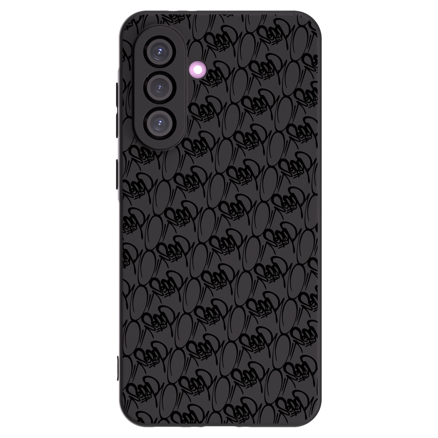 Picasee silikónový čierny obal pre Samsung Galaxy A36 5G - Separ - Black On Black 2