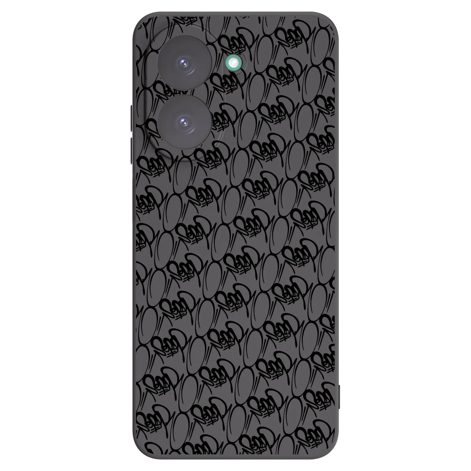 Picasee silikónový čierny obal pre Xiaomi Redmi A5 - Separ - Black On Black 2