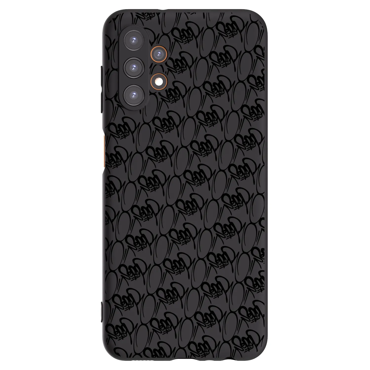Picasee silikónový čierny obal pre Samsung Galaxy A13 5G - Separ - Black On Black 2