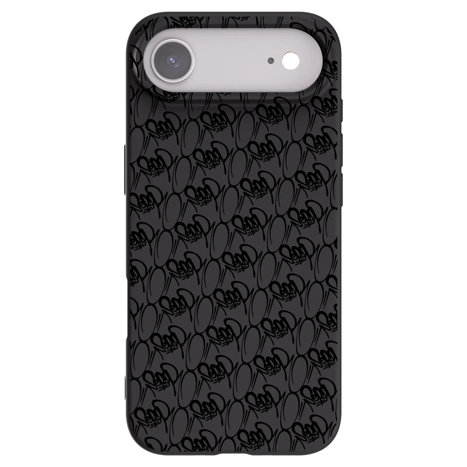 Picasee silikónový čierny obal pre Apple iPhone Air - Separ - Black On Black 2