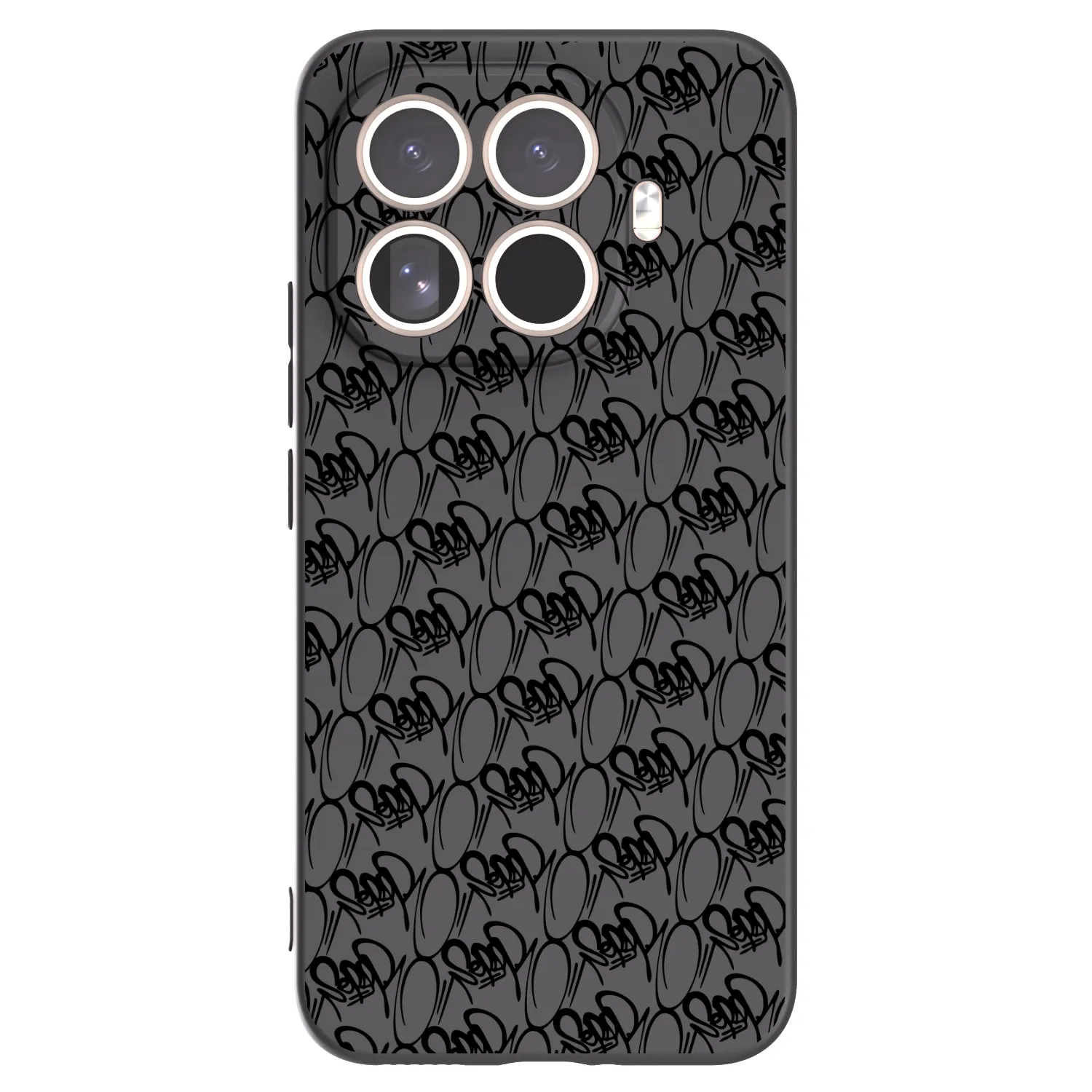 Picasee silikónový čierny obal pre Xiaomi 15T Pro - Separ - Black On Black 2