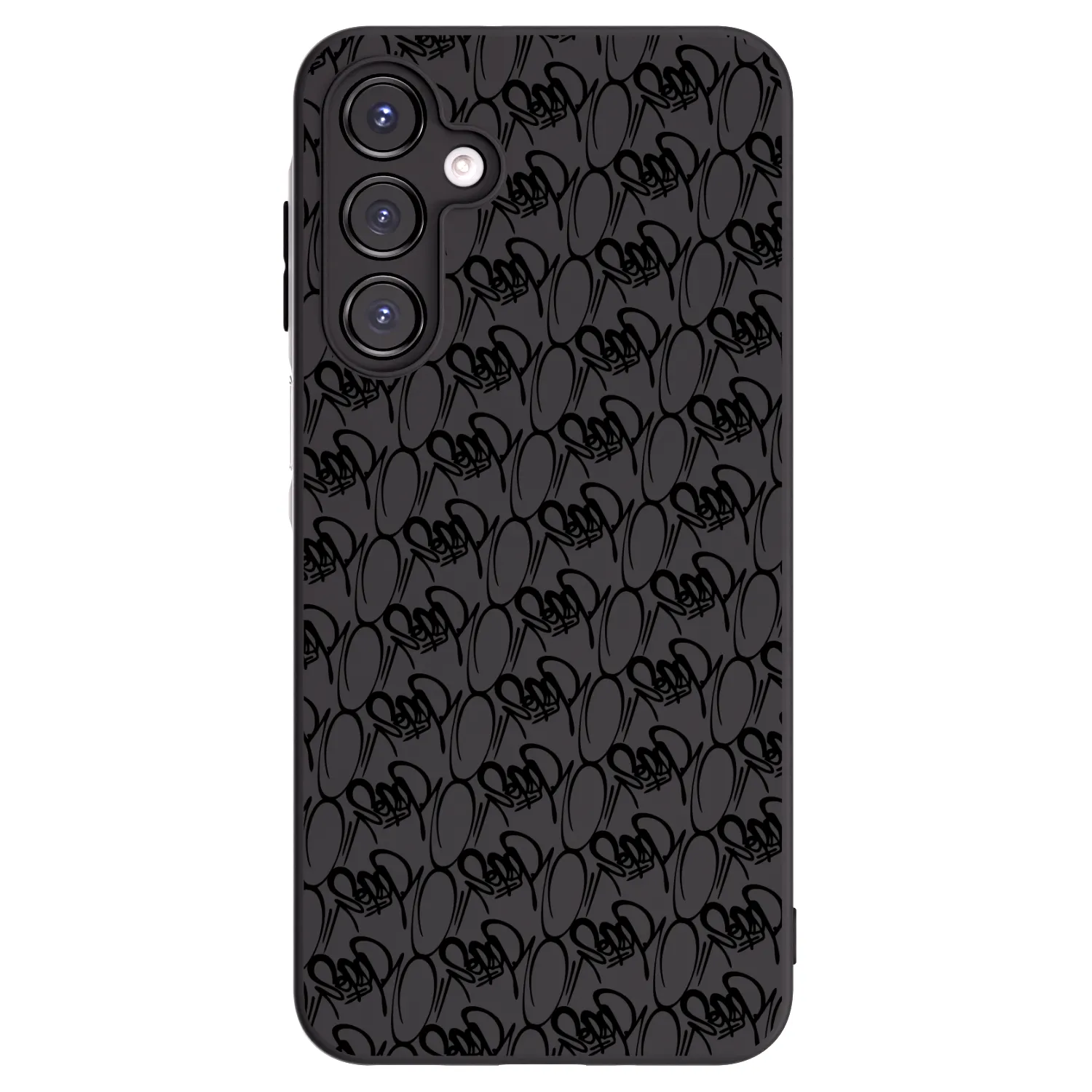 Picasee silikónový čierny obal pre Samsung Galaxy A16 4G - Separ - Black On Black 2