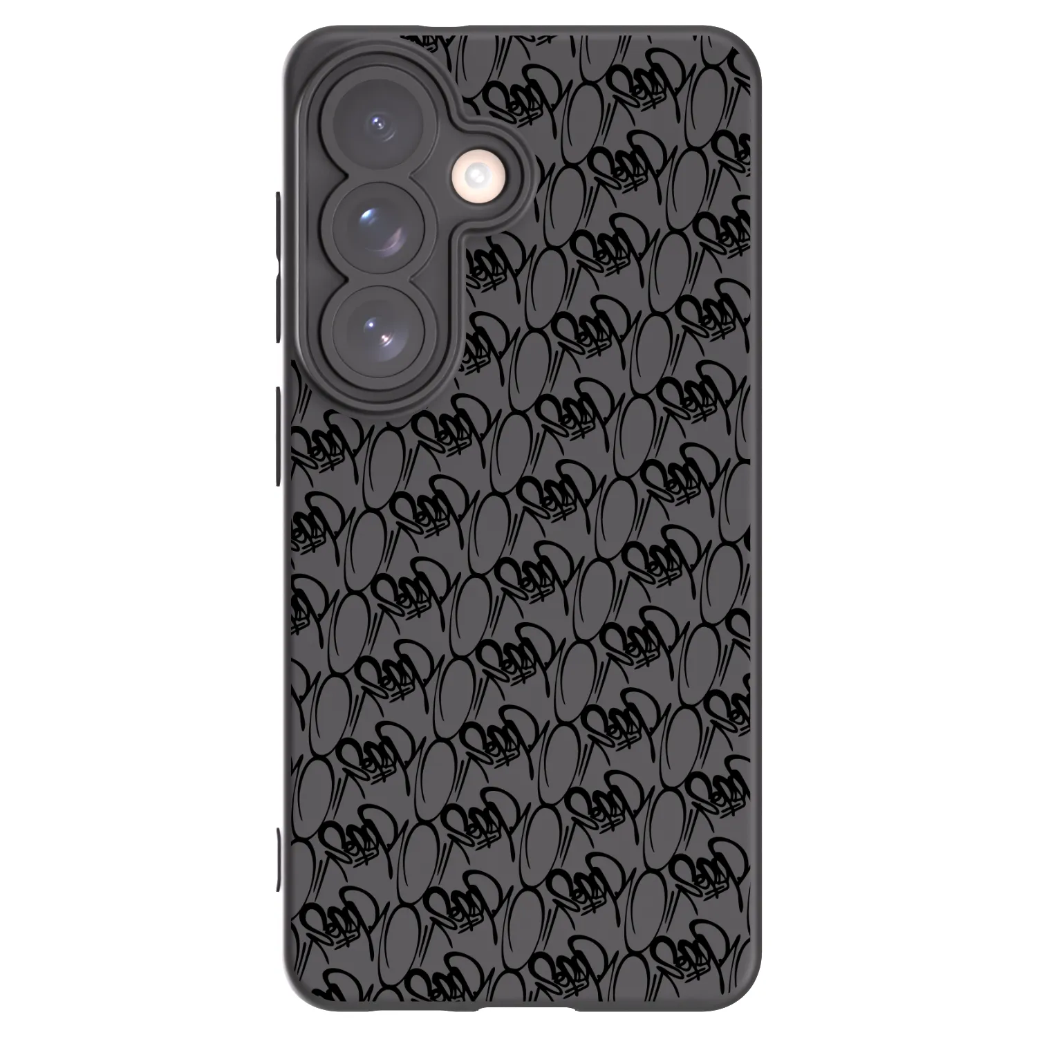 Picasee silikónový čierny obal pre Samsung Galaxy S26 - Separ - Black On Black 2
