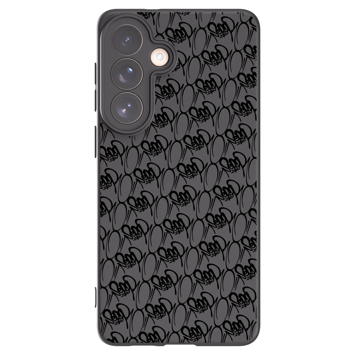 Picasee silikónový čierny obal pre Samsung Galaxy S26+ - Separ - Black On Black 2