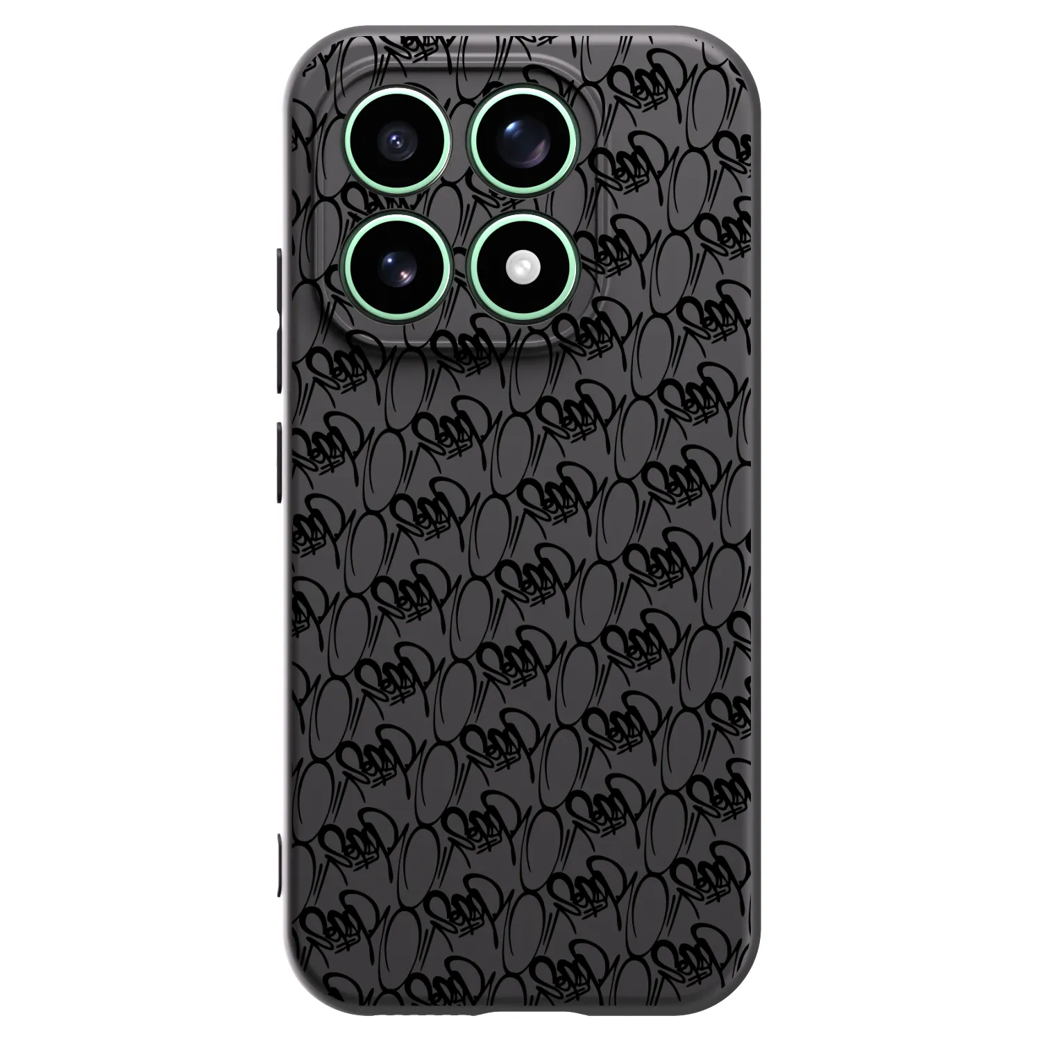 Picasee silikónový čierny obal pre Xiaomi 17 - Separ - Black On Black 2