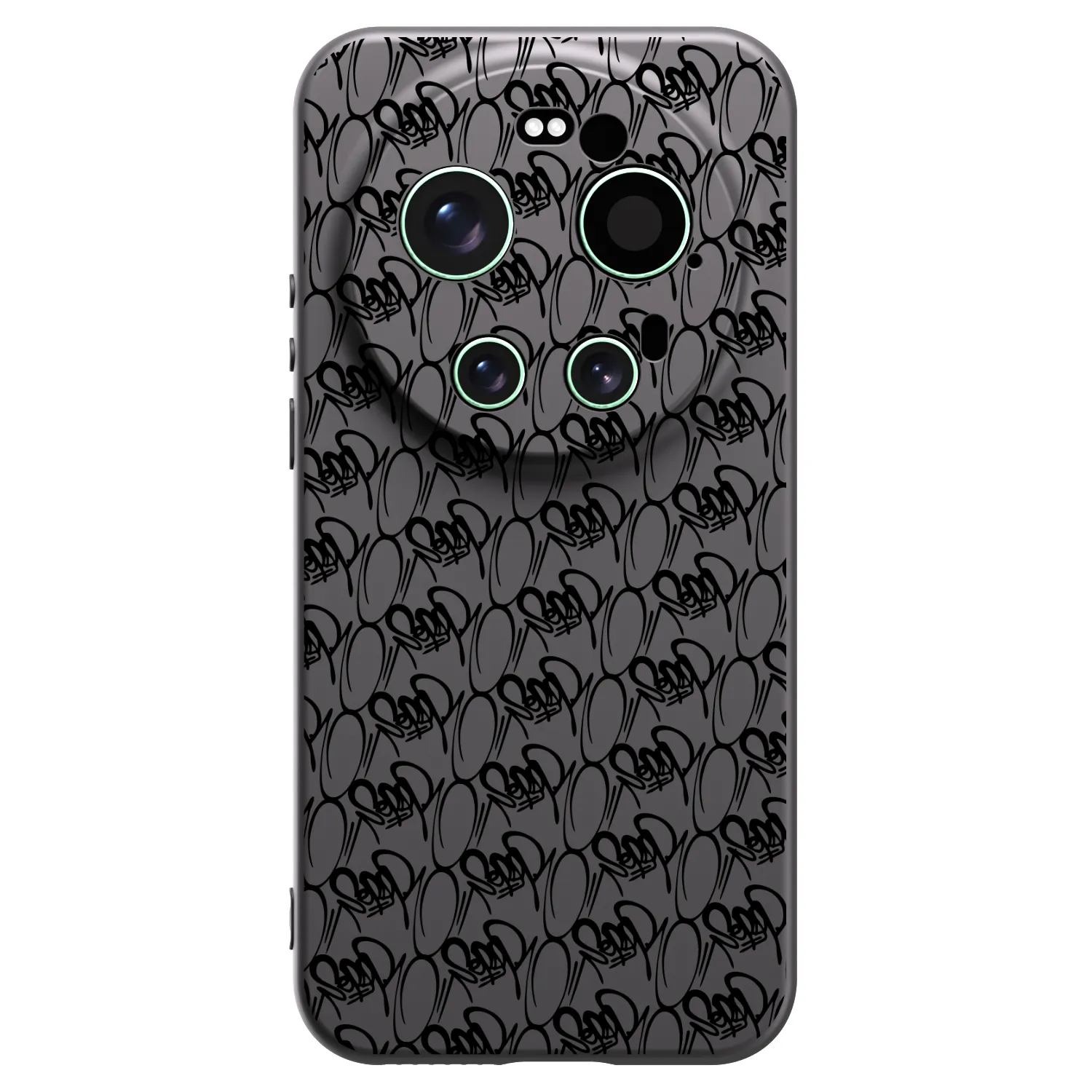 Picasee silikónový čierny obal pre Xiaomi 17 Ultra - Separ - Black On Black 2