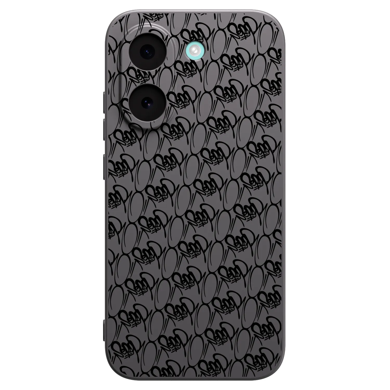 Picasee silikónový čierny obal pre Xiaomi Poco X8 Pro - Separ - Black On Black 2
