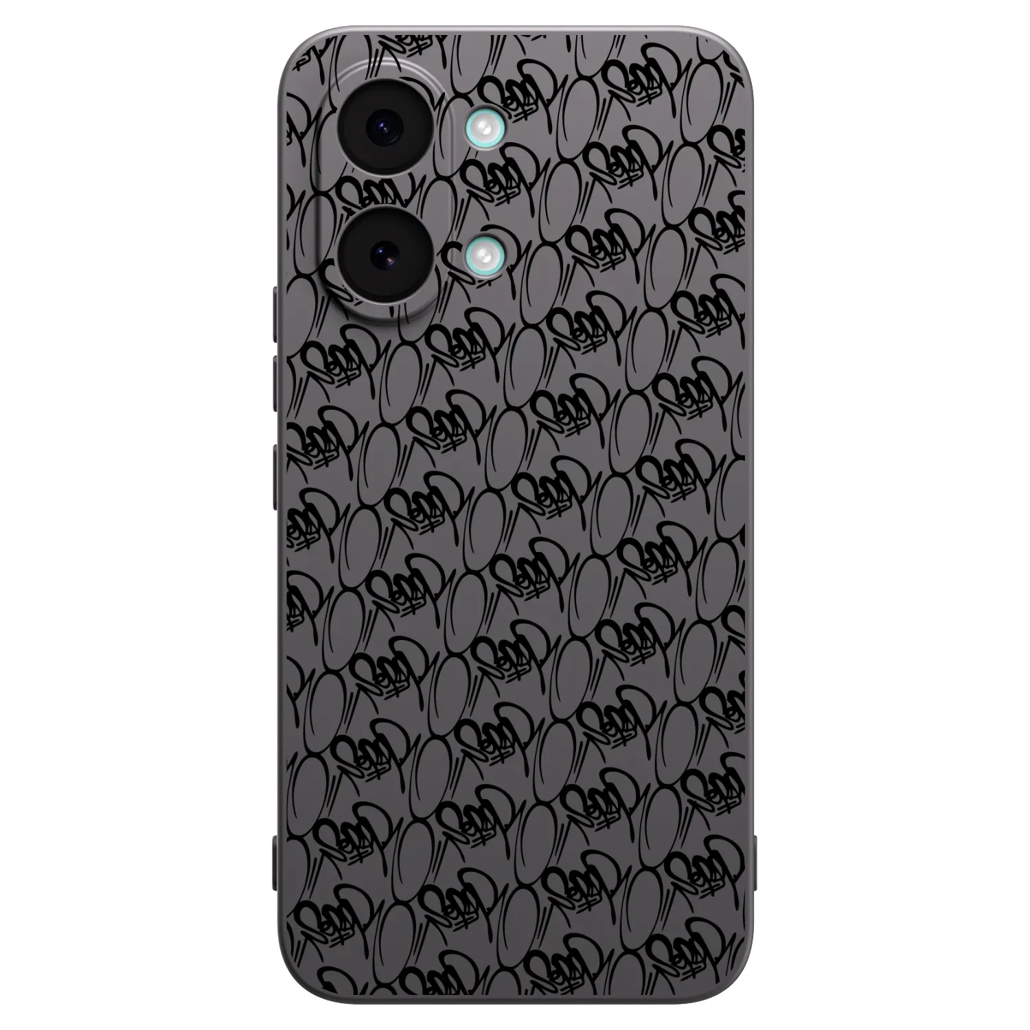 Picasee silikónový čierny obal pre Xiaomi Poco X8 Pro Max - Separ - Black On Black 2