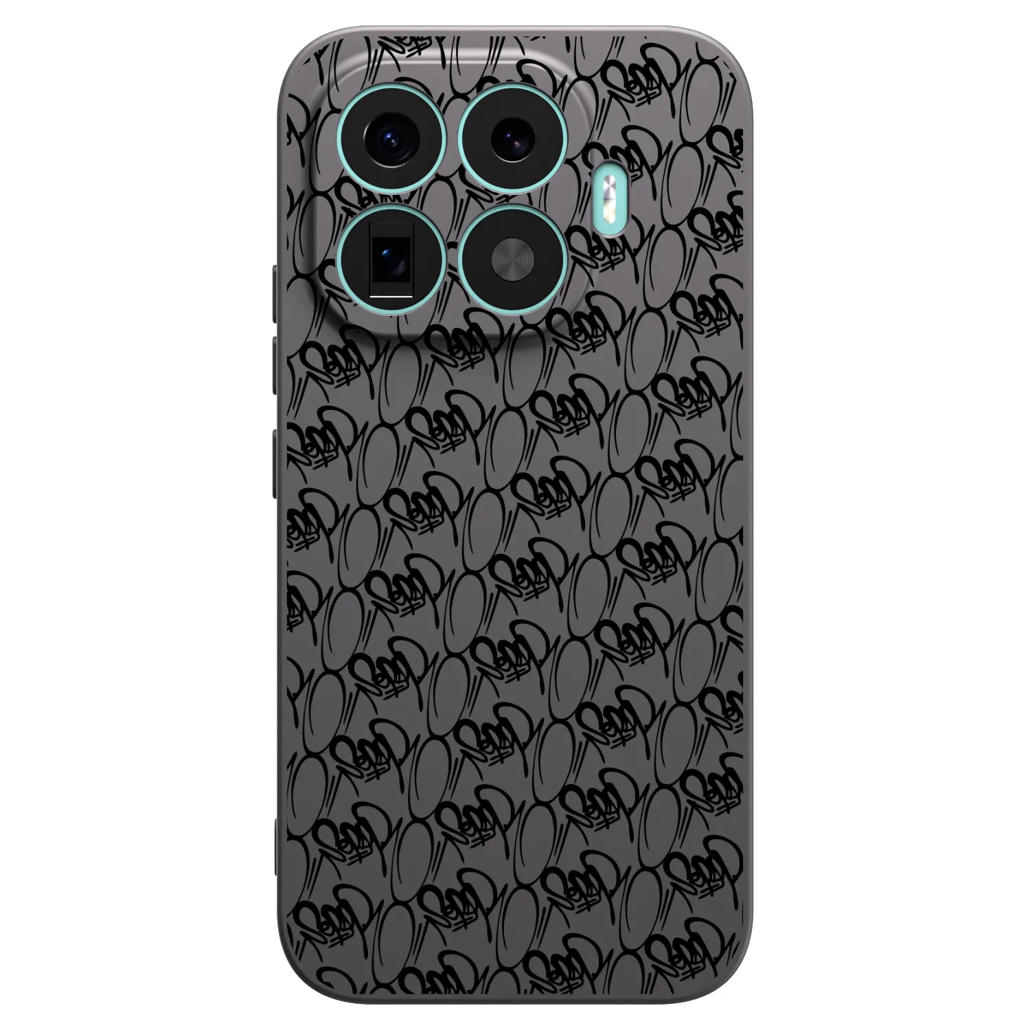 Picasee silikónový čierny obal pre Xiaomi 17T - Separ - Black On Black 2