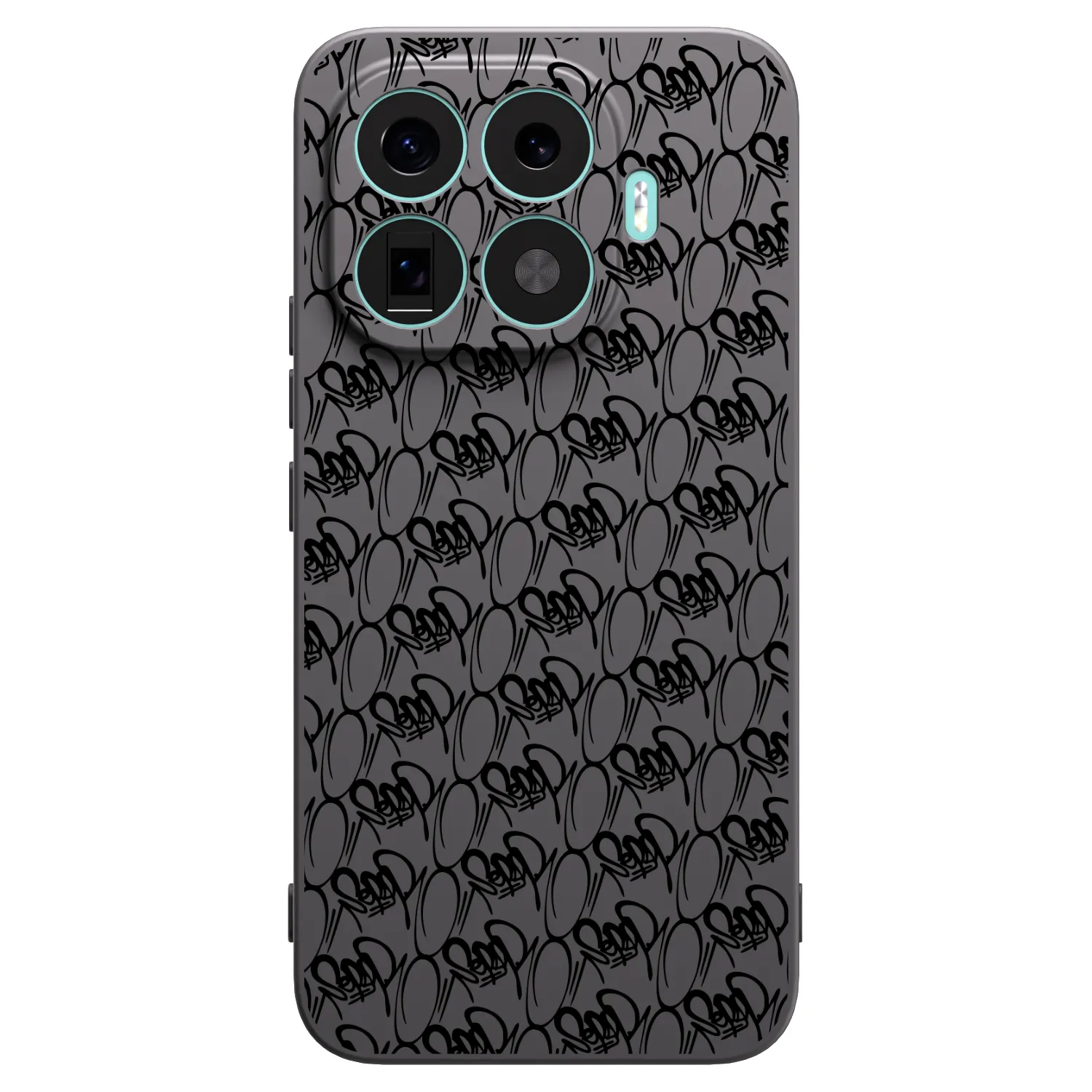 Picasee silikónový čierny obal pre Xiaomi 17T Pro - Separ - Black On Black 2