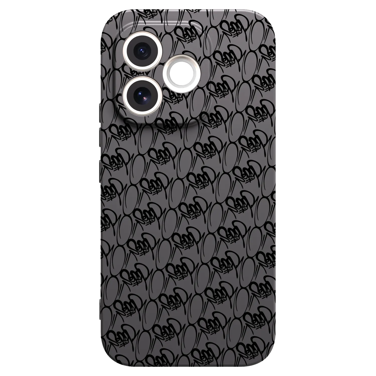 Picasee silikónový čierny obal pre Honor 600 Lite - Separ - Black On Black 2