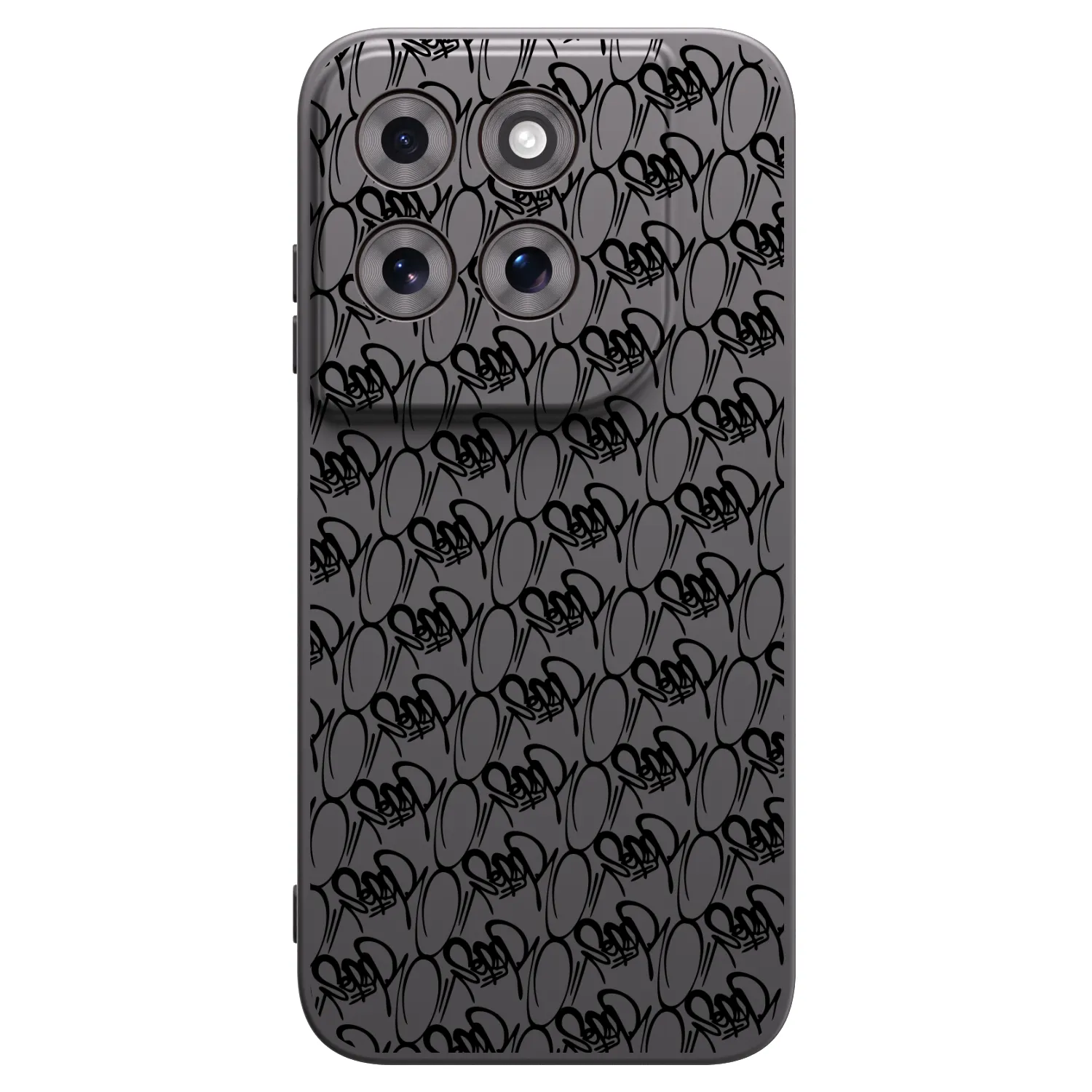Picasee silikónový čierny obal pre Motorola Moto G77 - Separ - Black On Black 2