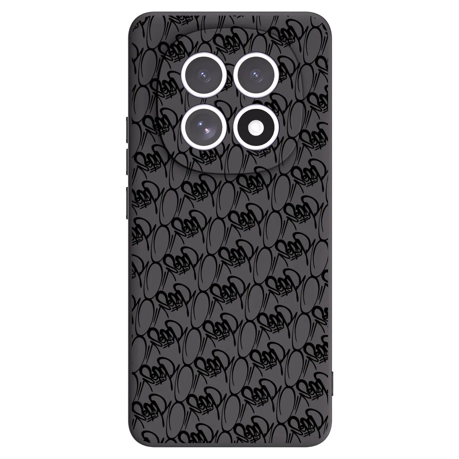 Picasee silikónový čierny obal pre Xiaomi Redmi Note 15 5G - Separ - Black On Black 2