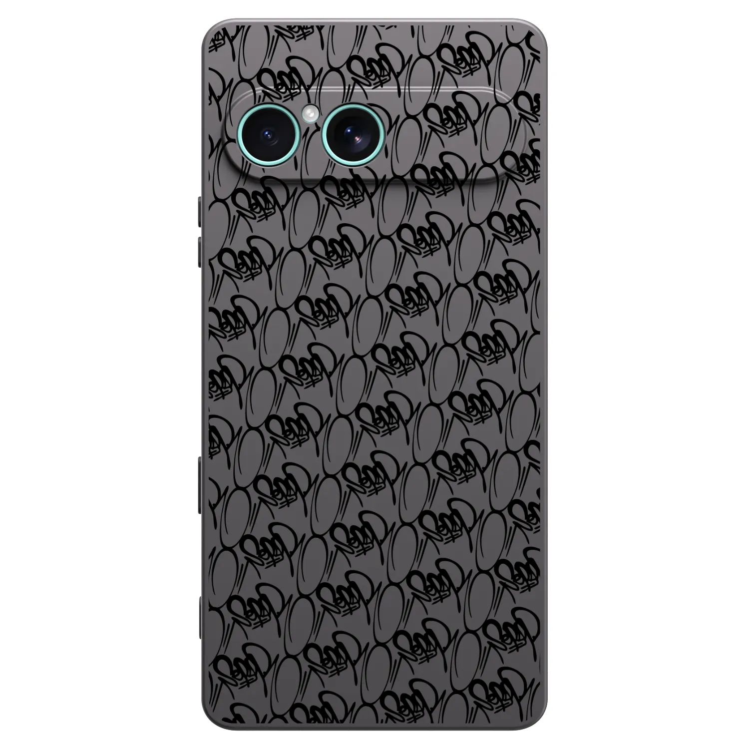 Picasee silikónový čierny obal pre Sony Xperia 10 VII - Separ - Black On Black 2