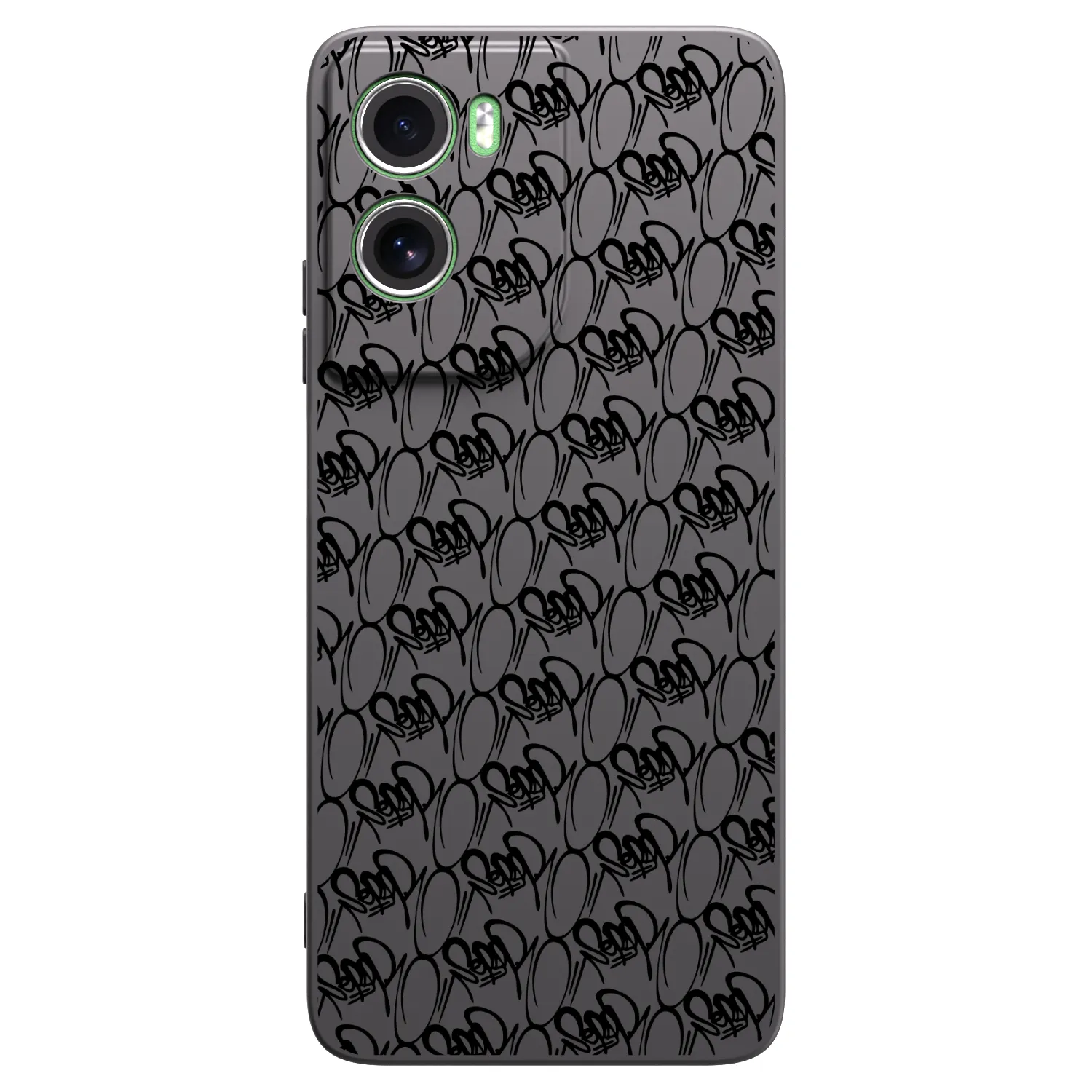 Picasee silikónový čierny obal pre Motorola Moto G06 - Separ - Black On Black 2