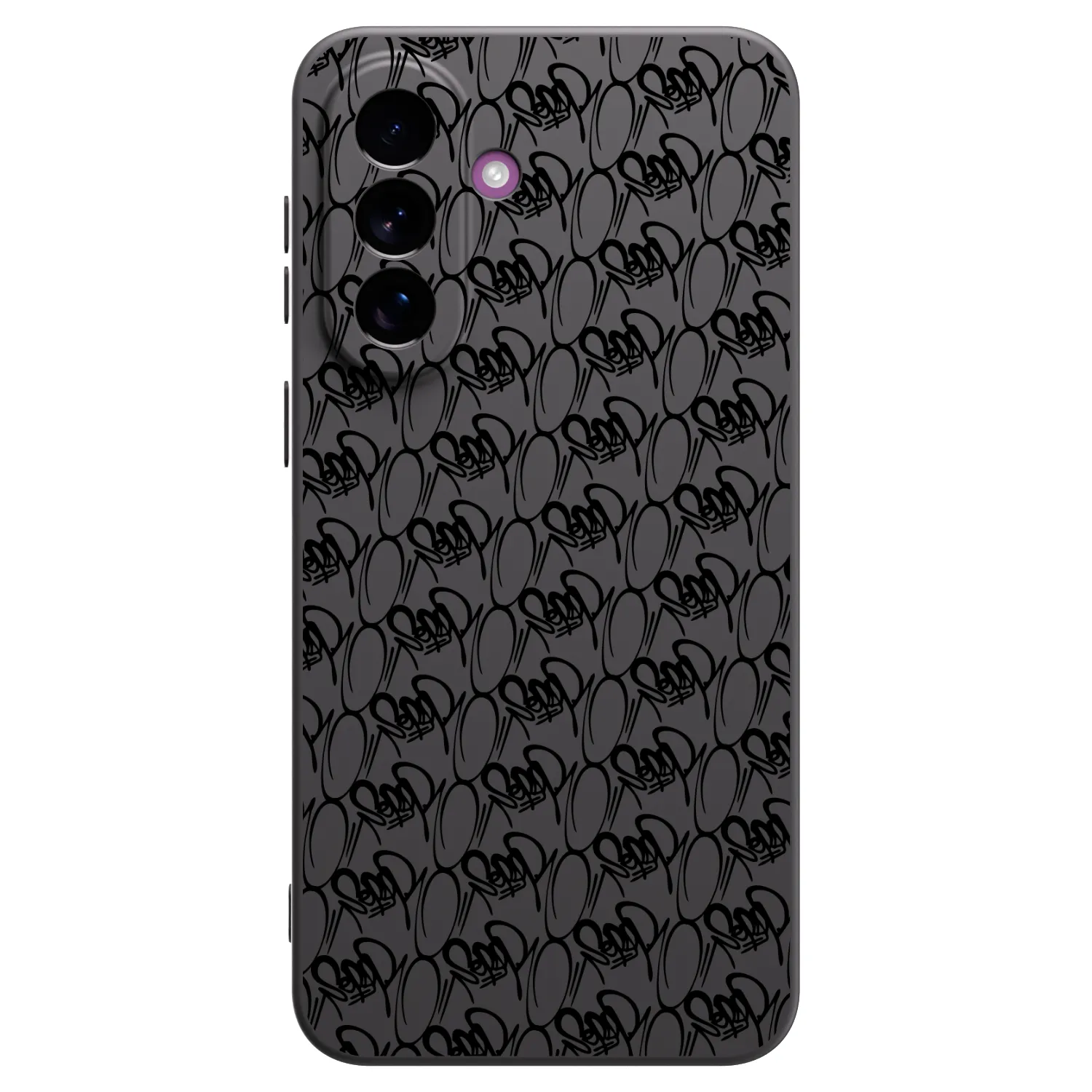 Picasee silikónový čierny obal pre Samsung Galaxy A37 - Separ - Black On Black 2